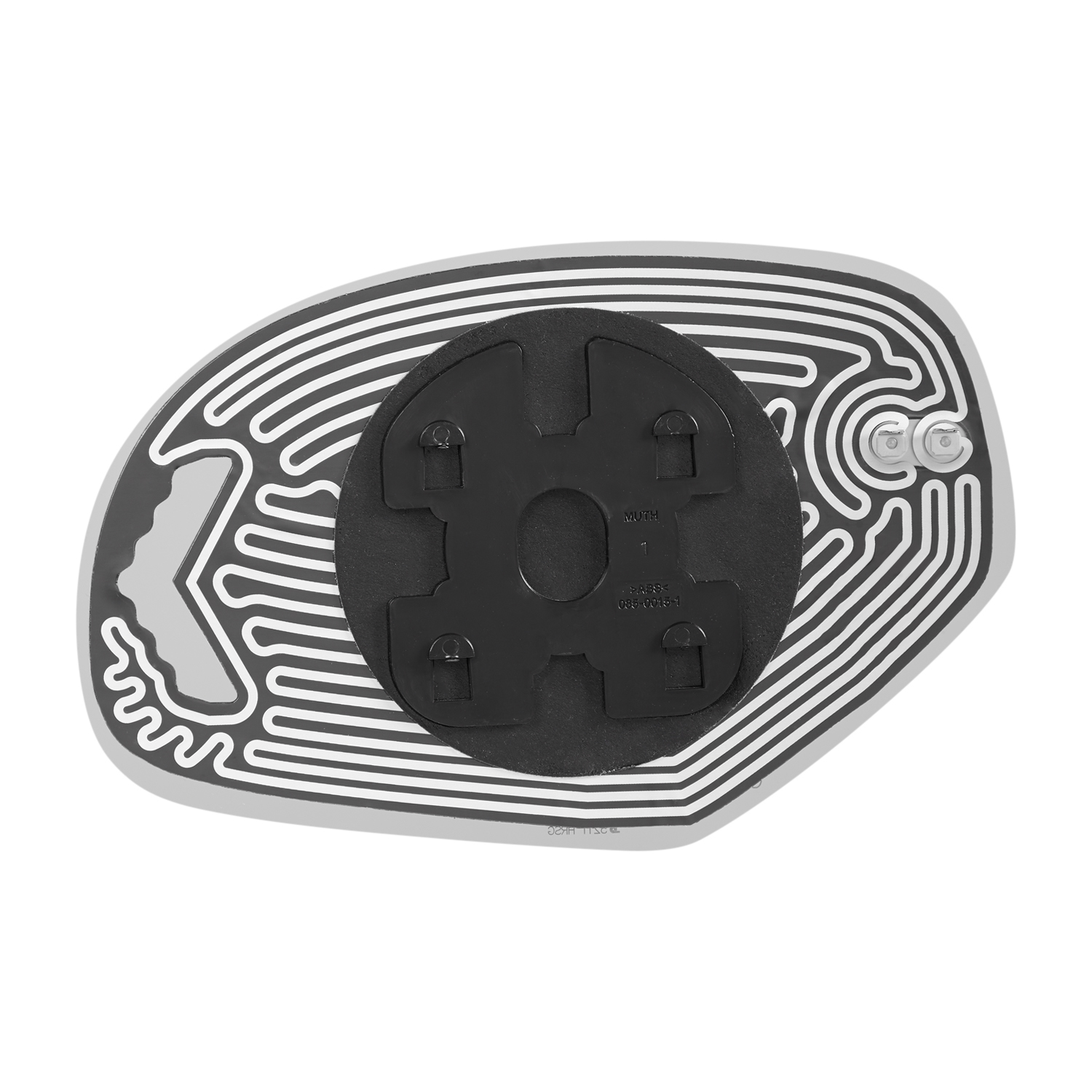 SIDE VIEW MIRROR HEATED W MOUNT